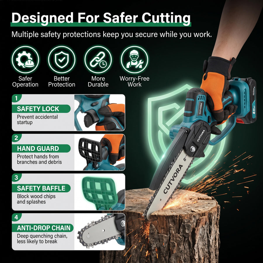 Designed For Safer Cutting